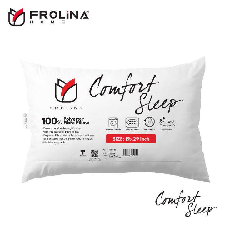 Gift Frolina Comfort Sleep Pillow ขนาด 19 x 29 นิ้ว