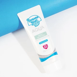 Banana Boat Aqua Daily Moisture UV Protection Sunscreen Lotion SPF 50+/PA++++ Face&Body 100ml กันแดดผิวหน้าและกาย.
