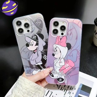 เคสโทรศัพท์มือถือ ลายการ์ตูนมิกกี้ มินนี่ สําหรับ IPhone 14 13 11 12 Pro Max 14Plus