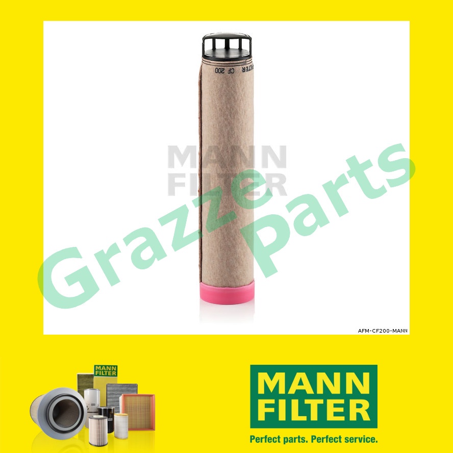 กรองอากาศเครื่องยนต์ Mann ภายใน CF200 CF 200 Atebi Traktoren (CH) TT / Terratrac Series 210 50 55 70