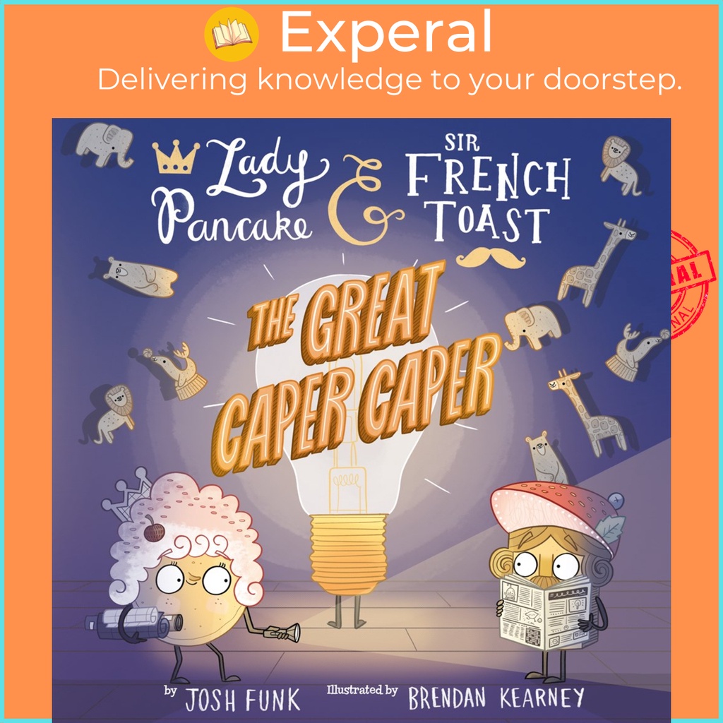 The Great Caper Caper โดย Josh Funk Brendan Kearney (US edition ปกแข็ง)