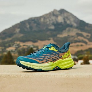 รองเท้าผ้าใบ Xiaodao Hoka Speedgoat Hoka Speedgoat สีฟ้า สีเหลือง สําหรับผู้ชาย