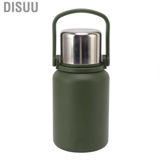 Disuu Vacuum Cup  Double Wall Insulation 1000ml Insulated Water Bottle Leakproof Portable  for Camping