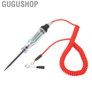 Gugushop Car Electric Circuit Tester  Flexible Cable Circuit Probe Detector Professional Multipurpose DC3-36V Digital Display Insulation Protection  for Quick Checking