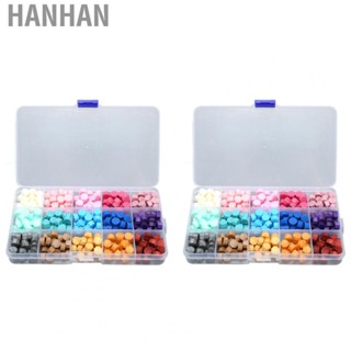 Hanhan Sealing Wax Beads  Craft Wax Beads 15 Colors  for Packages