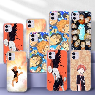 เคสโทรศัพท์มือถือแบบนิ่ม TPU ใส ลายอะนิเมะวอลเลย์บอล Haikyuu Attacks 233YPJ สําหรับ Redmi S2 Note 9S 10 Note 11S 11 PRO