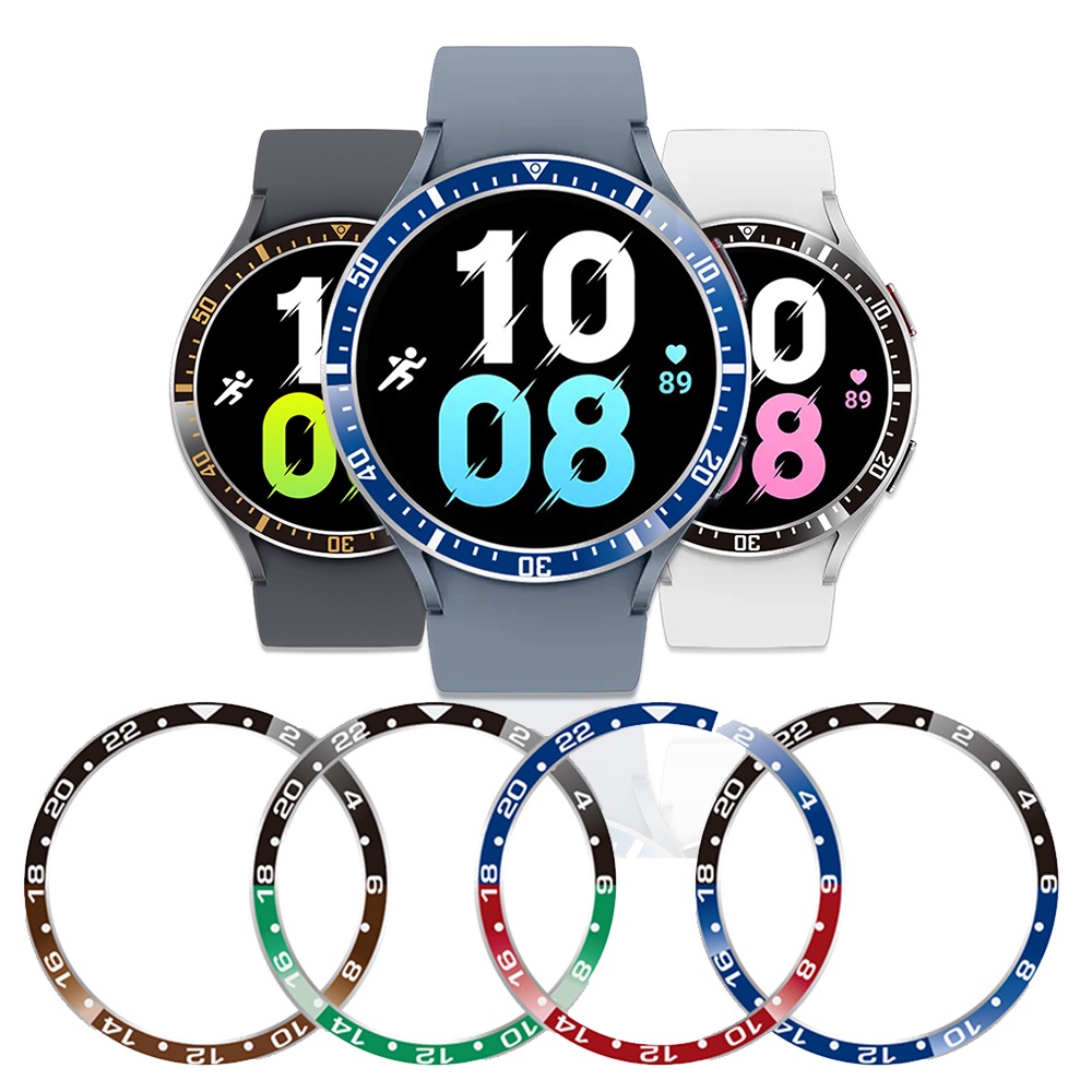 เคสนาฬิกาข้อมือ กรอบโลหะ ป้องกันรอย สําหรับ Samsung Galaxy watch 5 44 มม. 40 มม.