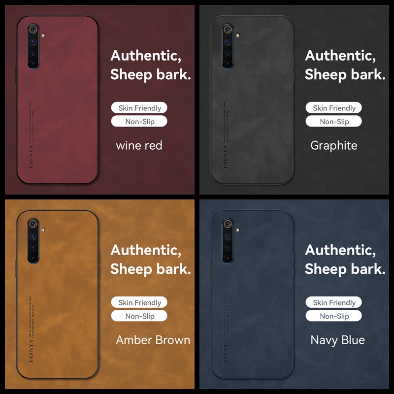 เคส Realme 6 Pro / XT/ C53 / 5i / C3 / 5Pro / 5 / 7 5G / 7i / C17 / C25 / C25S / C12 เคสโทรศัพท์มือถือหนัง แฟชั่น สําหรับ YBPD