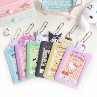 Sanrio Card Holder น่ารักการ์ตูน Photo พวงกุญแจกระเป๋าจี้ Ku…