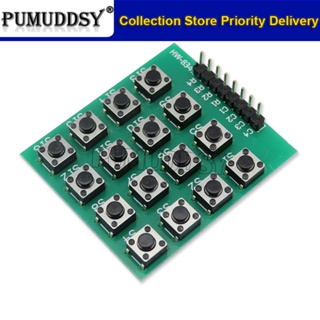 Mcu โมดูล 8o 4x4 4x4 Matrix 16 คีย์ ปุ่มกดคีย์บอร์ด เบรดบอร์ด สําหรับ Rduino Diy Kit