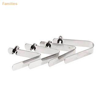 Families&gt; คลิปสปริงล็อคเต็นท์ รูปตัว V 5-5.5 มม. สําหรับเรือคายัค 10 ชิ้น