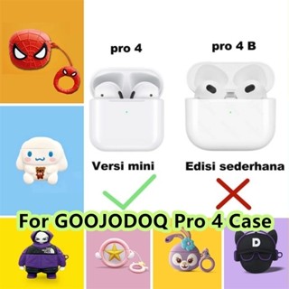 【Trend Front】เคสหูฟัง แบบนิ่ม กันกระแทก ลายการ์ตูนสุนัข สําหรับ GOOJODOQ Pro 4 NO.1