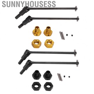 Sunnyhousess Metal Front and Rear Drive Shaft  Easy Installation Fine Workmanship Front and Rear Drive Shaft  for JLB 1/10 RC Cars