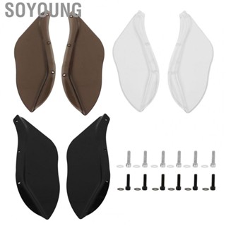 Soyoung Air Deflector Fairing  Side Wing Windshield Wear Resistant Durable High Strength  for Motorbike