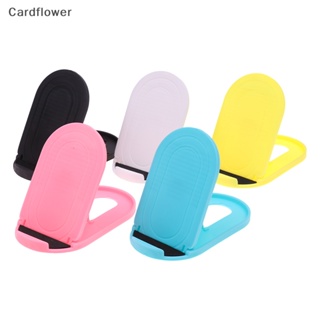 &lt;Cardflower&gt; ขาตั้งโทรศัพท์มือถือ แบบพลาสติก พับได้ สามารถปรับได้ ลดราคา