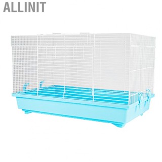 Allinit Portable Hamster Cage  Easy Cleaning Beautiful Breathable Multi Functional Top Opening Design Rust Proof Wire Small Pet for Indoor