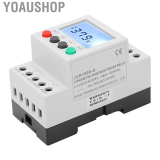 Yoaushop Voltage Phase Sequence Protector AC 208 To 480V 3 Phase Voltage  Relay 4