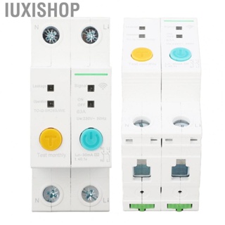 Iuxishop WiFi Switch Circuit Breaker  WiFi Smart Circuit Breaker PA66 1 Button Switch  for Smart Home Devices