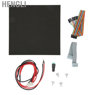 Hengli RGB Full Color  Matrix Panel 64×64 3mm Pitch 4096 RGB LEDs Adjustable Brightness Bendable PCB  Matrix Display H