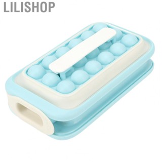 Lilishop Round Ice Cubes Tray  Strong Airtightness Pot Type Design Ice Ball Maker  for Bar