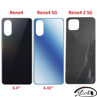 ใหม่ เคสแบตเตอรี่ด้านหลัง แบบกระจก สําหรับ Oppo Reno 4 Reno4 5G Reno4 Z 5G