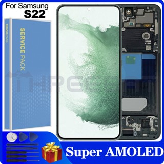 ใหม่ ของแท้ หน้าจอสัมผัส LCD ดิจิทัล 6.1 นิ้ว สําหรับ Samsung Galaxy S22 LCD S901B S901B DS S901U Samsung S22 5G