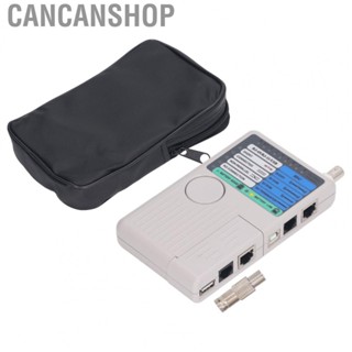 Cancanshop Cable Meter  ABS Multifunctional Coaxial Detachable Module  Cable Tester Portable  for RJ11 RJ45