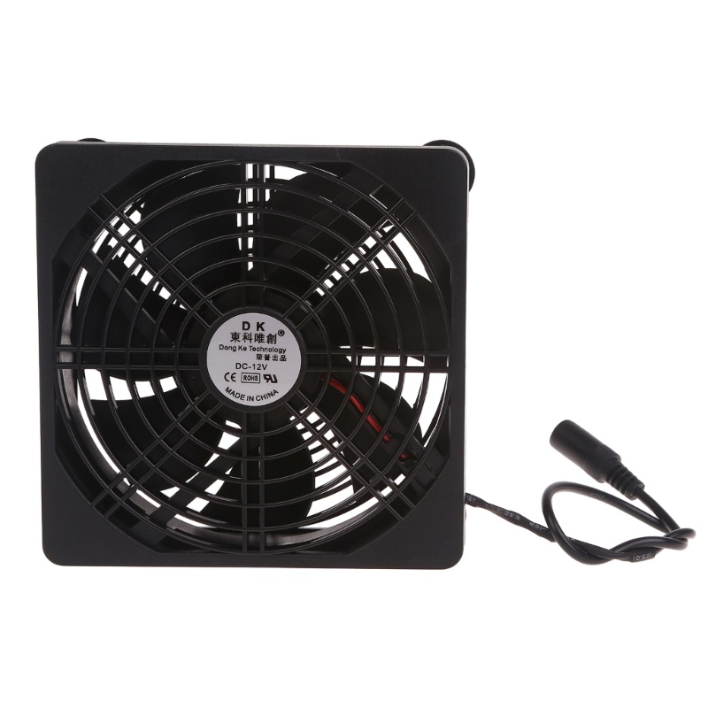 Char พัดลมคอมพิวเตอร์ 12 ซม. AC110V 220V DC3V-12V 2000RPM ปรับความเร็วได้