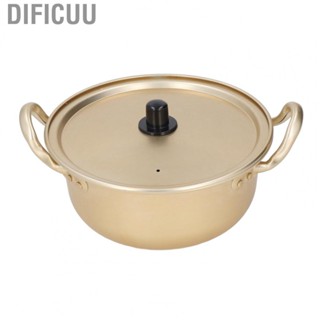 Dificuu Korean Ramen Pot Good Thermal Conductivity Lightweight Stackable Portable Rame