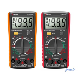 โวลต์มิเตอร์ดิจิทัล LCD DT9205A AC DC โวลต์มิเตอร์ โวลต์มิเตอร์ แอมมิเตอร์ แรงดันไฟฟ้า AU [Francis.th]