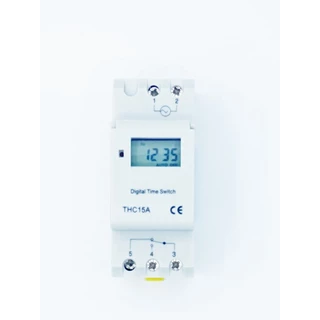 Timer Switch Digital ทามเมอร์ เครื่องตั้งเวลา 16A 220VAC 16 โปรแกรม รุ่น THC15A