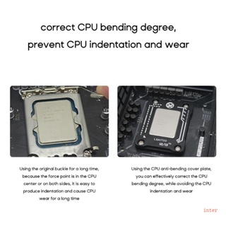 Inter กรอบอลูมิเนียมอัลลอย สําหรับ CPU LGA1700 LGA1800