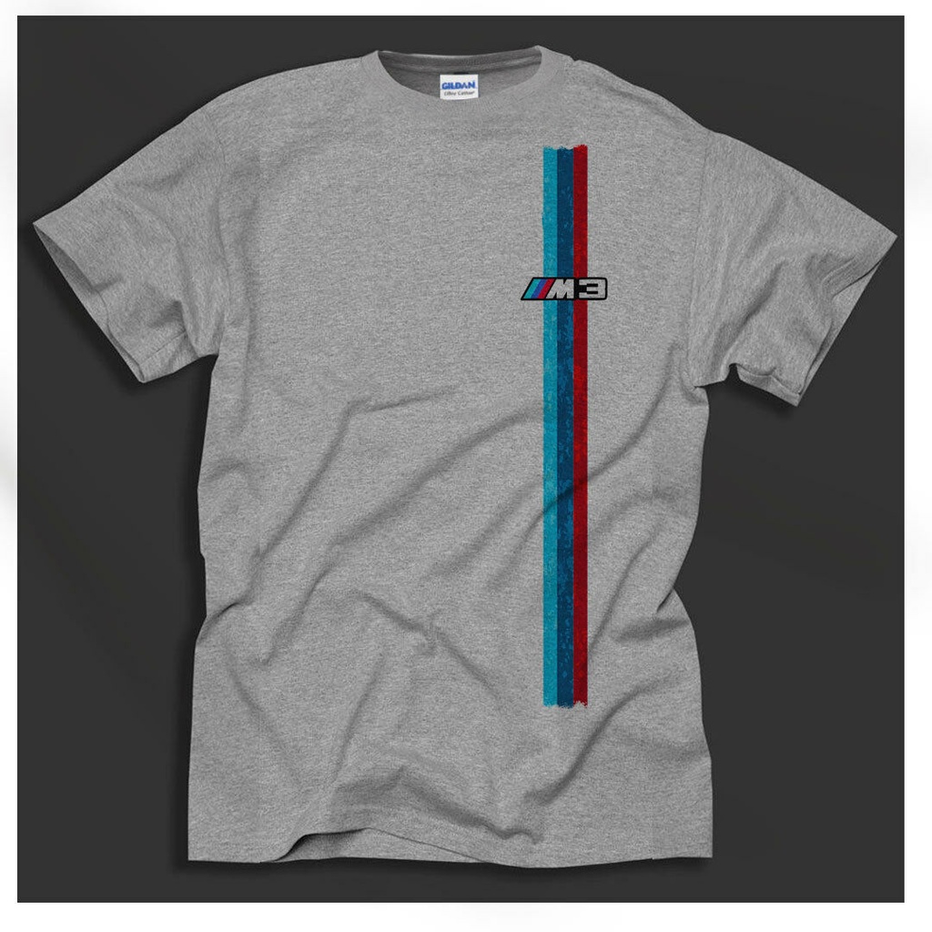 ที่กําหนดเองผู้ชาย tshirt Bmw M3 Motorsport E30 E36 E46 E90 และ 3 Series O-คอ TEE สําหรับชาย top TEE