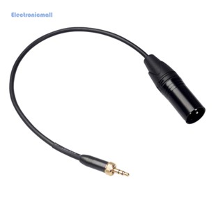 [ElectronicMall01.th] #D 3.5 มม. ถึง 3Pin XLR สายเคเบิลอะแดปเตอร์ ตัวผู้ สําหรับเครื่องส่งสัญญาณไมโครโฟนไร้สาย Sony