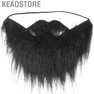 Keaostore Costume Black Beard  False Beards Flannelette for Cosplay Parties Theatre