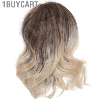 1buycart Short Wavy Wigs Synthetic Hair Curly Hairstyle Heat Resistant Fiber ABE