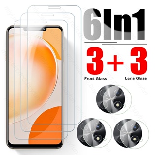 6in1 ฟิล์มกระจกนิรภัยกันรอยหน้าจอ HD กันรอยกล้อง สําหรับ Huawei NovaY91 Nova Y91 Y 91 91Y 4G Huawei Nova Y91