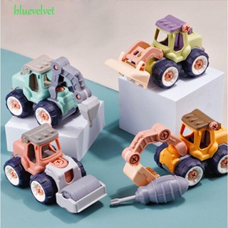 Bluevelvet รถของเล่น เพื่อการศึกษา DIY สําหรับเด็ก