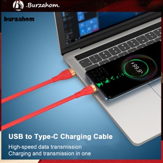 Bur_ สายชาร์จ USB เป็น Type-C 120W ชาร์จไว อุปกรณ์เสริม สําหรับบ้าน