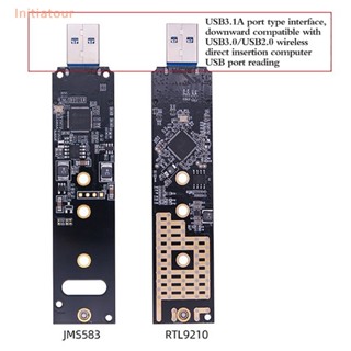 [Initiatour] อะแดปเตอร์ M.2 เป็น USB 3.1 Type-C M2 SSD NVME PCIE M Key SSD