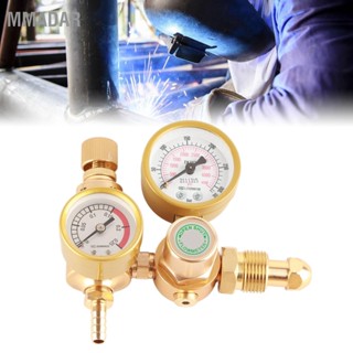 MMADAR เครื่องเชื่อมแก๊ส Agron CO2 Gauge Flow Meter Valve MIG TIG Flowmeter G5/8in ด้ายชาย Inlet 1/4in Outlet