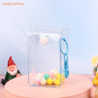 Magicalhour^^ กระเป๋า PVC แบบใส ขนาดเล็ก สําหรับแขวนรถเข็นเด็ก