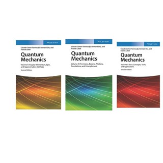 Quantum Mechanics, Volume 1-3  量子力学(1-3卷)全套英文纸质