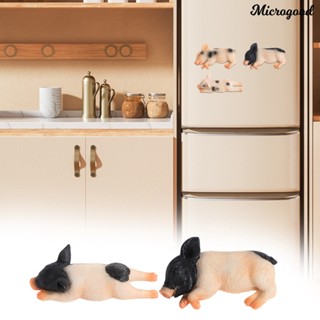 Mig โมเดลเรซิ่น รูปหมูน่ารัก 3D สําหรับตกแต่งบ้าน ตู้เย็น ประตู หน้าต่าง DIY