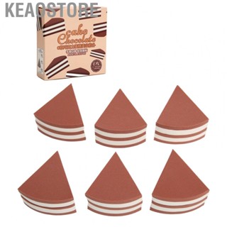 Keaostore Makeup Blender Puff  Wet Dry Use Cake Shaped Elastic Sponge Reusable Face for Cosmetic