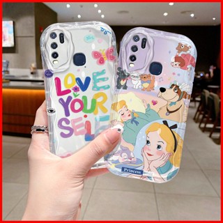 เคส Vivo Y50 เคส VivoY30 เคส Vivo Y30i Y50 เคสโทรศัพท์มือถือแบบนิ่ม tpu ใส กันกระแทก ลาย Love your seif น่ารัก แฟชั่น สําหรับ TYNY