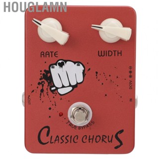 Houglamn Effects Pedals Classic Chorus Electric Guitar Effect Pedal with  for Playing