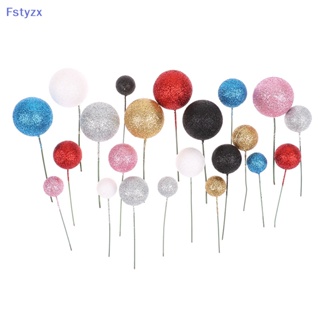 Fstyzx ท็อปเปอร์เค้กแต่งงาน หลากสี คละขนาด 20 ชิ้น FY