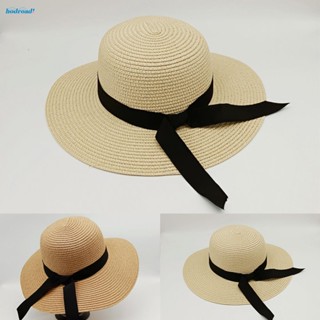 【HODRD】Accessories UV Protection Visor Wide Wide Brim Brim Foldable Hat Straw【Fashion】