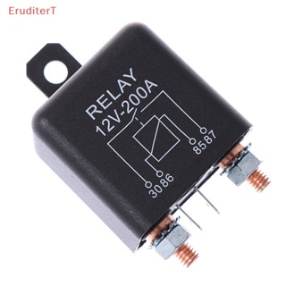 [EruditerT] รีเลย์แยกชาร์จ 12V 200 แอมป์ สําหรับรถยนต์ รถตู้ เรือ 4 Pin
 [ใหม่]